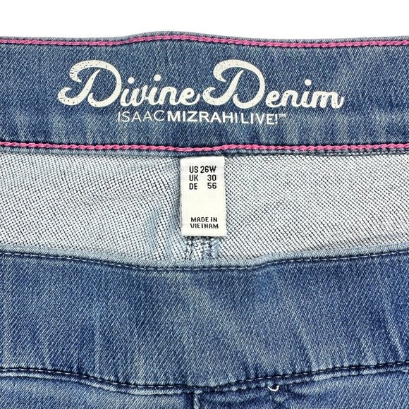 Isaac Mizrah Live! Divine Denim Bootcut Jeans (26W) - Picture 9 of 10